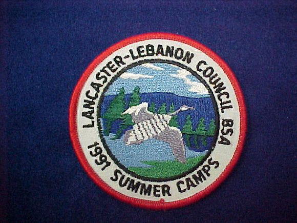 Lancaster-Lebanon council summer camps 1991