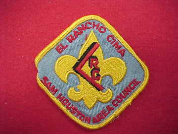 El Rancho Cima Cloth back, Used. 1960's (CA685)