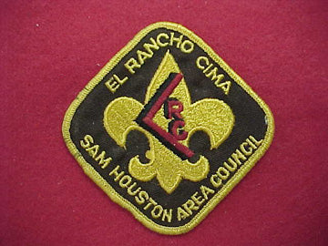 El Rancho Cima Cloth back, Brown, Used 1960's (CA691)