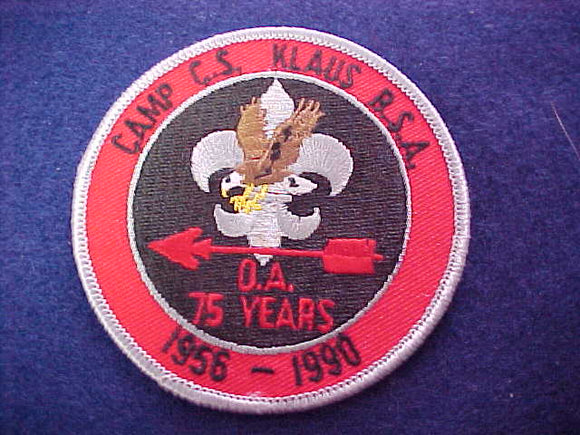c. s. klaus, 1956-1990, oa 75 years