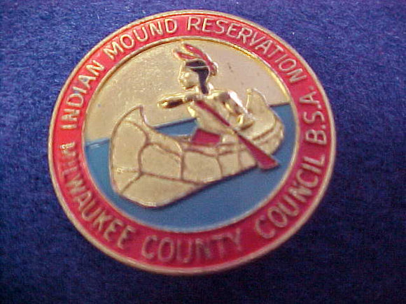 indian mound resv. n/c slide, 1960's, milwaukee county council, metal