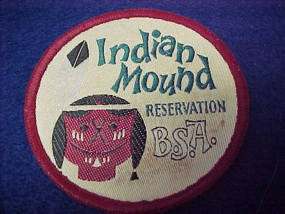 indian mound reservation, woven, circa 1960, used