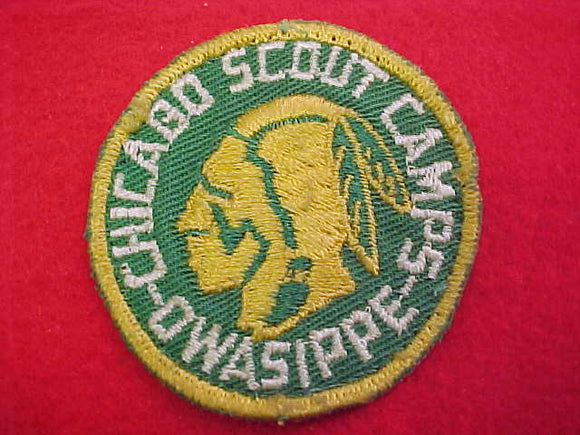 owasippe - chicago scout camps, 1940's-50's, used