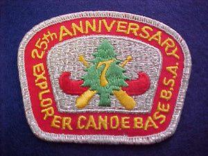 region seven explorer canoe base, 25th anniversary