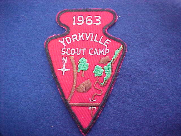 yorkville scout camp, 1963, chicago council