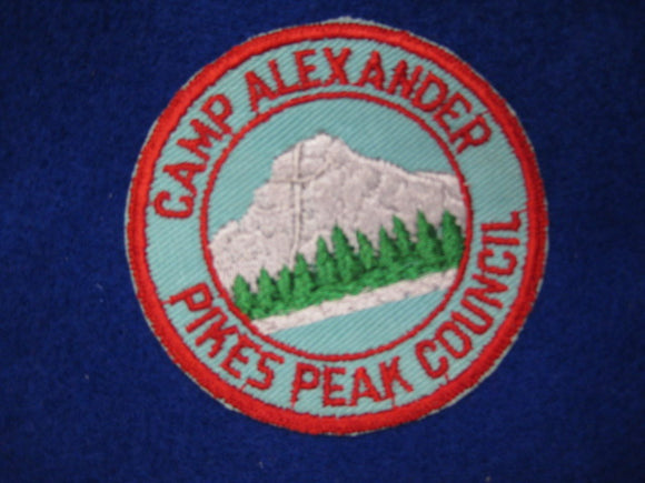 Camp Alexander , 1960's, cut edge