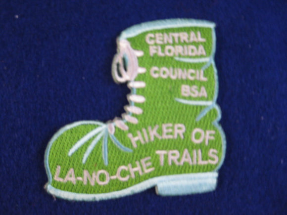 La-No-Che , Hiker of La-No-Che , green Boot