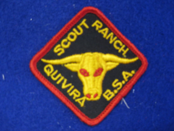 Quivira Scout Ranch , Cloth back