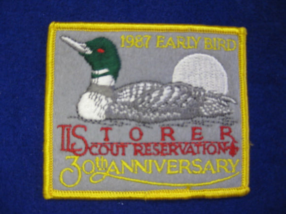 T.L. Storer , 1987 , Early Bird , 30th anniversary