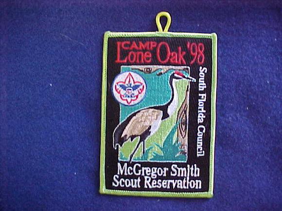 MCGREGOR SMITH SCOUT RESV CAMP LONE OAK 1998
