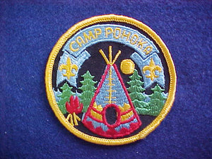 POHOKA CAMP PATCH, 1960'S ISSUE