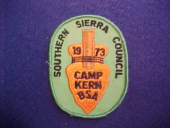KERN 1973 SOUTHERN SIERRA COUNCIL