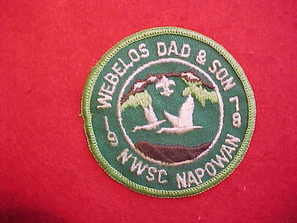 NAPOWAN NWSC 1978 WEBELOS DAD&SON CAMP