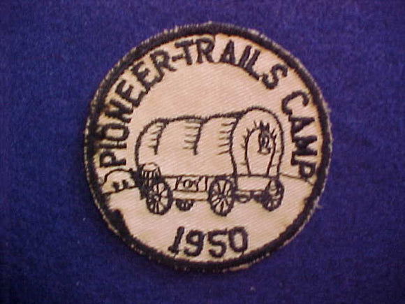 PIONEER TRAILS CAMP 1950,USED