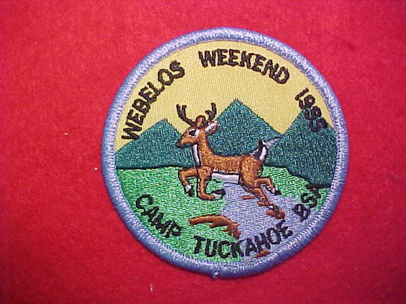 TUCKAHOE WEBELOS WEEKEND,1995