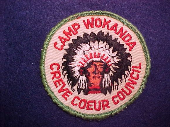 WOKANDA,CREVE COEUR COUNCIL,1960'S,USED
