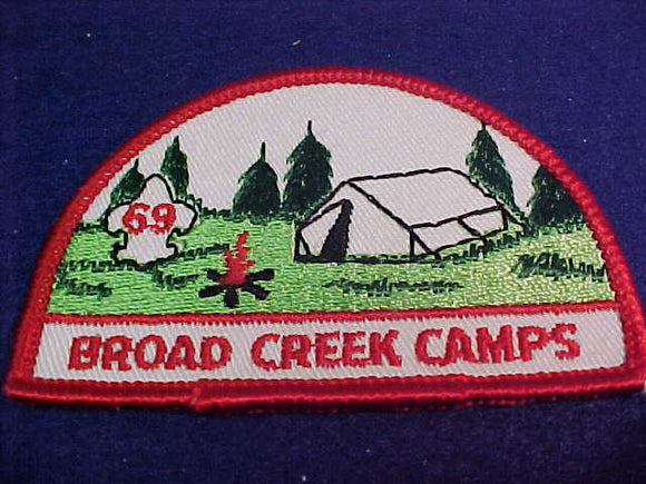 Broad Creek Camps, 1969