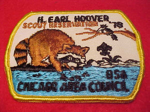 H. Earl Hoover Scout Resv., Chicago Area C., 1978