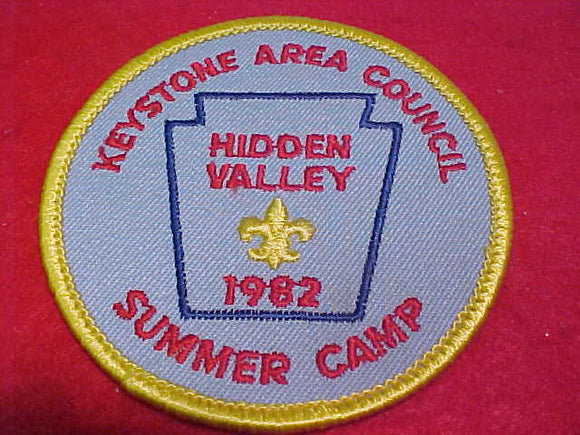 Hidden Valley, Keystone Area C., Summer Camp, 1982