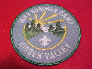 Hidden Valley, Summer Camp, 1983