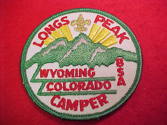 Longs Peak Camper, Wyoming-Colorado