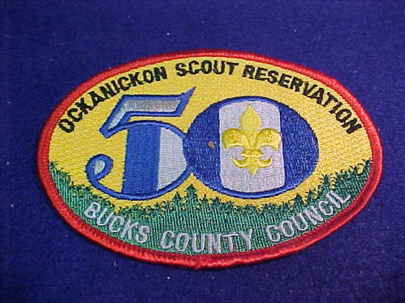 Ockanickon Scout Resv., Buck's County C., 50 years