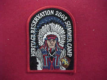 Heritage Reservation 2003