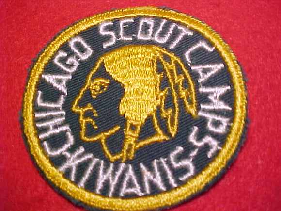 KIWANIS, CHICAGO SCOUT CAMPS, 1940'S-50'S ISSUE
