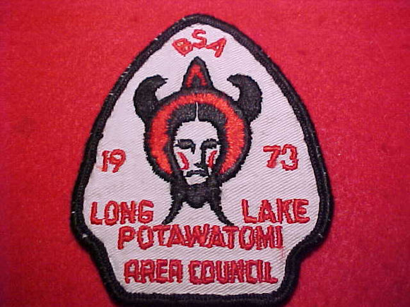 LONG LAKE, POTAWATOMI AREA COUNCIL, 1973, USED