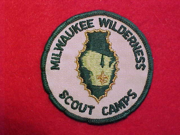 MILWAUKEE WILDERNESS SCOUT CAMPS, USED