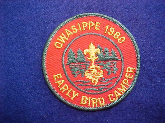 OWASIPPE, 1980, EARLY BIRD CAMPER