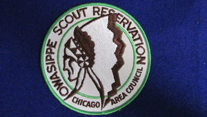 Owasippe Scout Reservation 1960's Issue, 6" Round