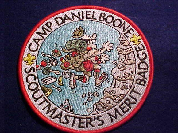 DANIEL BOONE JACKET PATCH, SCOUTMASTER'S MERIT BADGE, 5