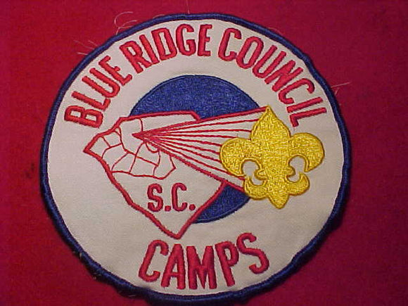 BLUE RIDGE COUNCIL JACKET PATCH, 1980, 6
