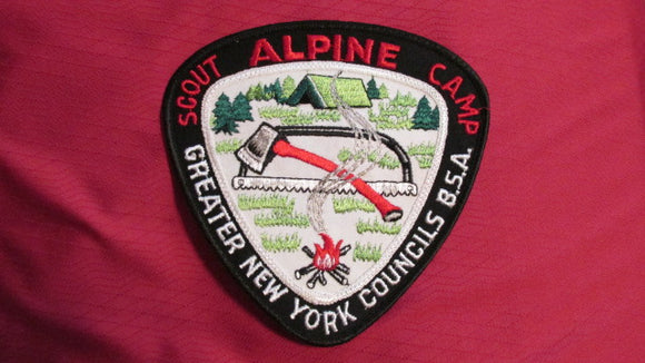 Alpine Scout Camp, Greater New York Councils, 5.75x5.75,variety #1
