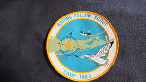 Baiting Hollow Scout Camp, 1983, 6" round