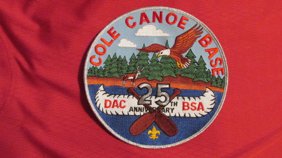 Cole Canoe Base, Detroit Area Council, 25th anniversary, 2002