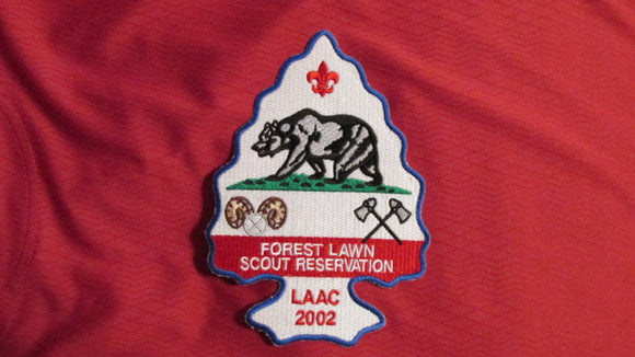Forest Lawn Scout Reservation, 2002, Los Angeles Area Council 4.5x6.5