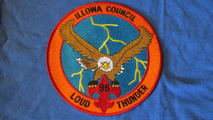 Loud Thunder, 1995, Illowa Council, 6" round
