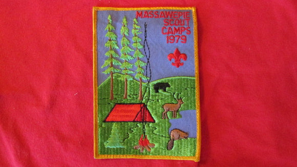 Massawepie Scout Camps, 1979, 4x5.75