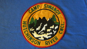 Siwanoy, Hutchinson River Council, 1960's issue, 6" round