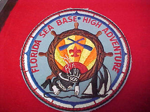 Florida Sea Base High Adventure 5.75" jacket patch