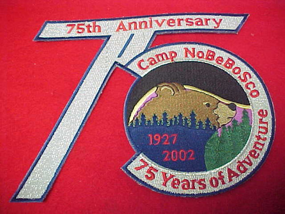 NoBeBoSco 1927-2002, 75th anniv., 7.5