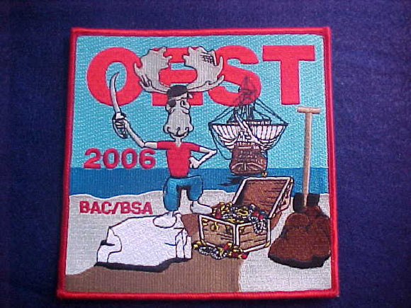 OEST JACKET PATCH, BALTIMORE AREA COUNCIL, 5.25