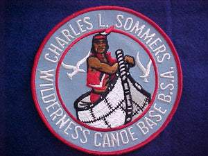 CHARLES L. SOMMERS WILDERNESS CANOE BASE JACKET PATCH