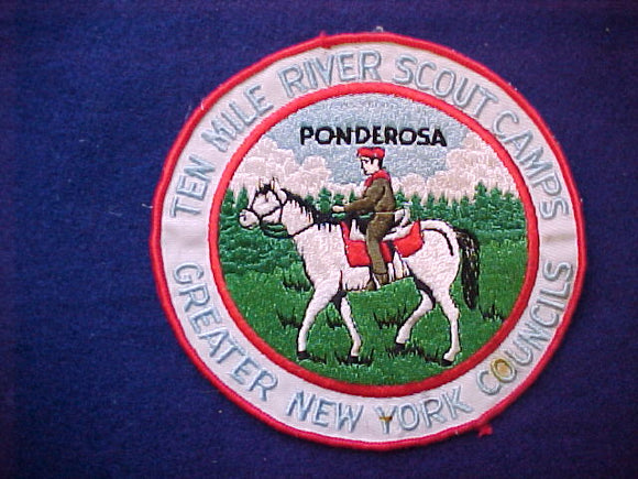 ten mile river scout camps, ponderosa, greater new york councils, 5 1/2