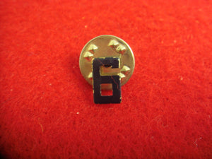 Webelos Metal Den #6 Pin
