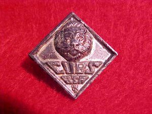 LION PIN,CUBS BSA,1930-46. SAFETY PIN STYLE CLASP