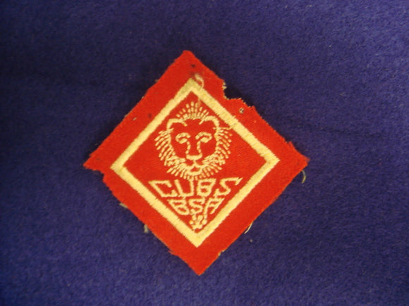 Lion Cubs B.S.A. Red Felt 5MM+ Used