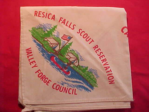 RESICE FALLS SCOUT RESV. N/C, W/ MAP, 1960'S, CAMP BIG SPRINGS, GREAT BEND